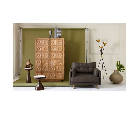 Напольный светильник Jonathan Adler Caracas Tripod Floor Lamp, фото 4