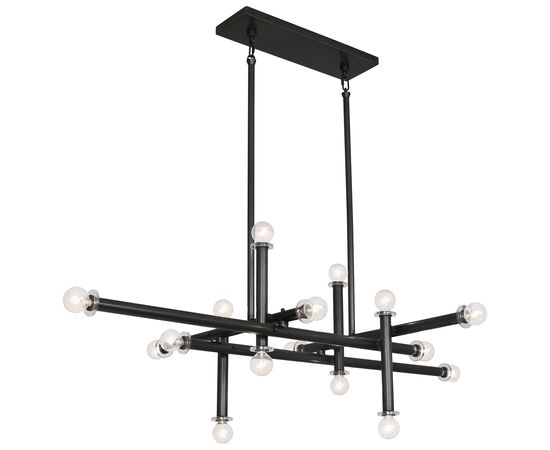 Подвесной светильник Jonathan Adler Milano Linear Chandelier, фото 3