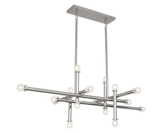 Подвесной светильник Jonathan Adler Milano Linear Chandelier, фото 1