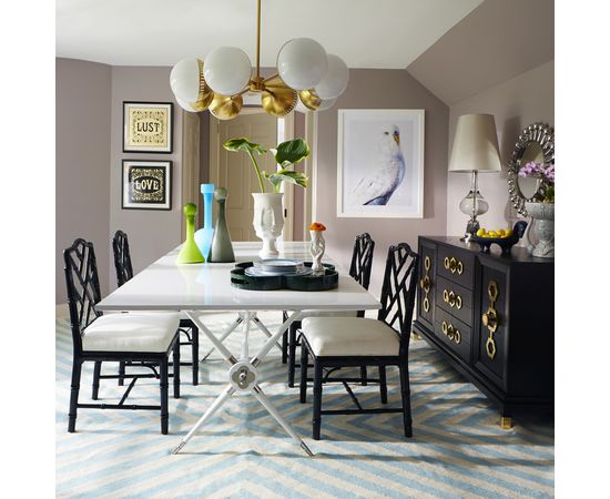 Люстра Jonathan Adler Rio Oval Spoke Chandelier, фото 4