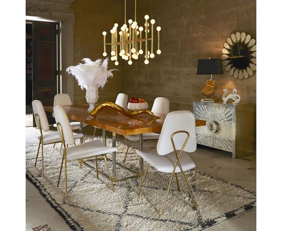 Подвесной светильник Jonathan Adler Meurice Rectangle Chandelier, фото 6