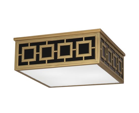 Потолочный светильник Jonathan Adler Parker Square Flush Mount, фото 2