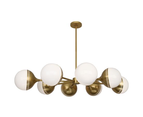 Люстра Jonathan Adler Rio Oval Spoke Chandelier, фото 2