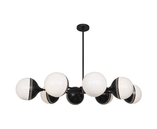 Люстра Jonathan Adler Rio Oval Spoke Chandelier, фото 3