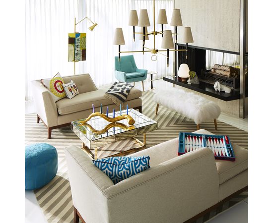 Люстра Jonathan Adler Ventana Oval Chandelier, фото 3