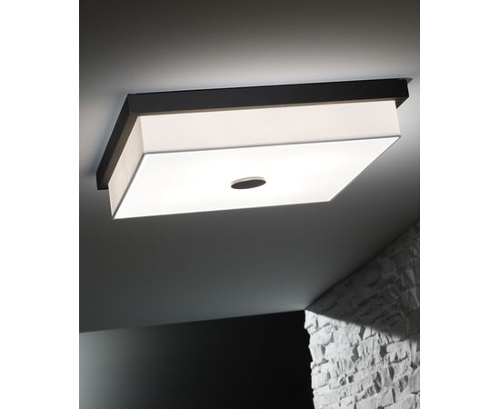 Настенно-потолочный светильник Bover KUADRAT - F grafito, фото 1