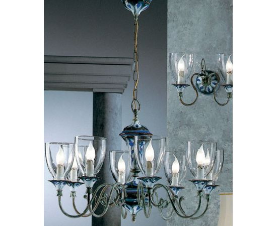 Потолочный светильник F.B.A.I. 3132/8 verde scavo, фото 1