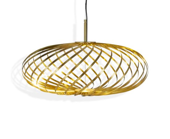 Подвесной светильник Tom Dixon Spring Large Pendant Brass, фото 10