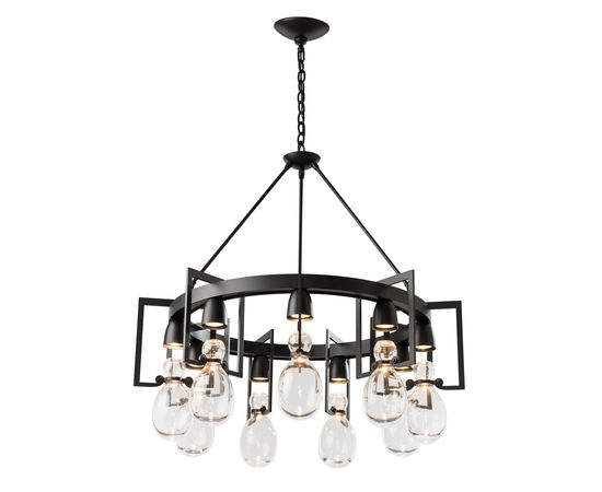 Люстра Hubbardton Forge Apothecary Circular Chandelier, фото 2
