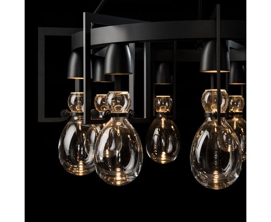 Люстра Hubbardton Forge Apothecary Circular Chandelier, фото 3