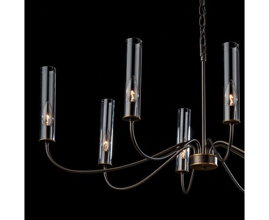 Люстра Hubbardton Forge Grace 8 Arm Chandelier, фото 2