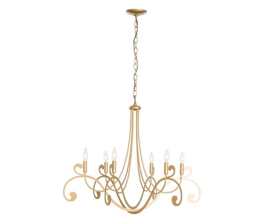 Люстра Hubbardton Forge Bella 6 Arm Chandelier, фото 1