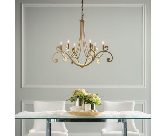 Люстра Hubbardton Forge Bella 6 Arm Chandelier, фото 3