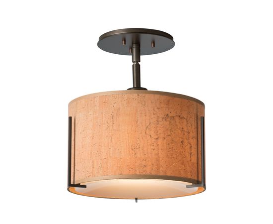 Люстра Hubbardton Forge Exos Single Shade Semi-Flush, фото 2