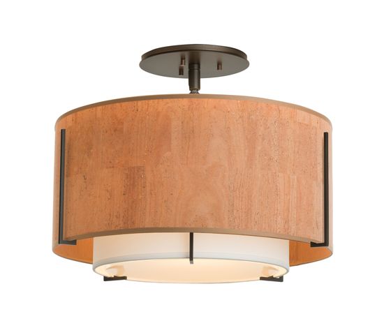 Люстра Hubbardton Forge Exos Small Double Shade Semi-Flush, фото 3