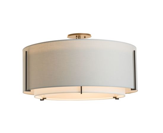 Люстра Hubbardton Forge Exos Small Double Shade Semi-Flush, фото 5