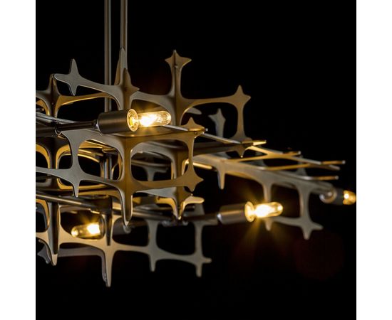 Люстра Hubbardton Forge Grid Pendant, фото 2
