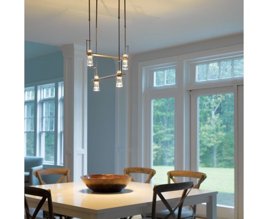 Подвесной светильник Hubbardton Forge Erlenmeyer 4 Light Pendant, фото 4