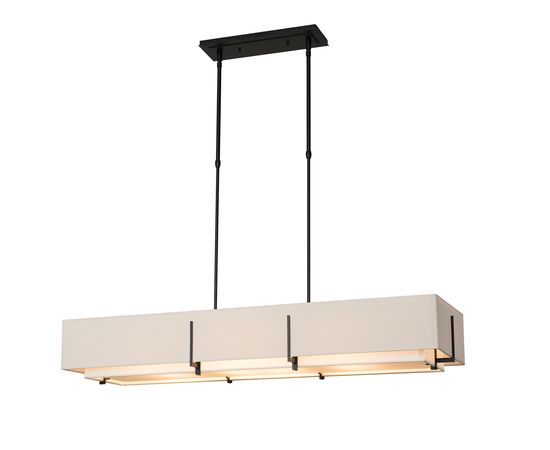 Люстра Hubbardton Forge Exos Rectangular Pendant, фото 1