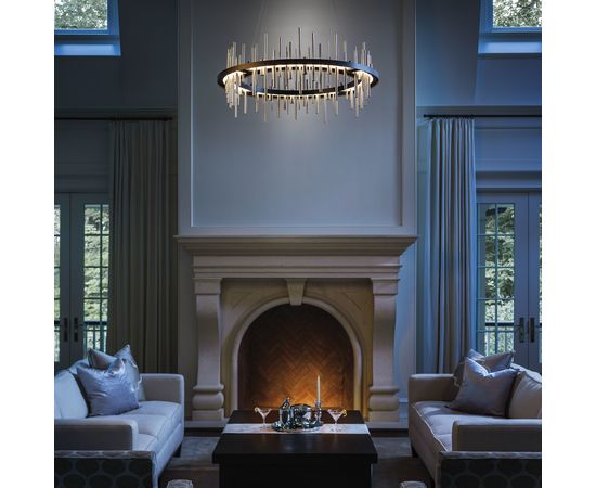 Подвесной светильник Hubbardton Forge Cityscape Circular LED Pendant, фото 3