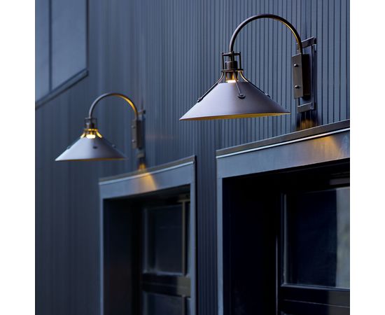 Настенный светильник Hubbardton Forge Henry Small Outdoor Sconce, фото 3