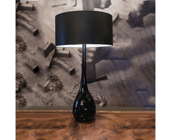 Настольная лампа Hudson Furniture Black Drop, фото 1