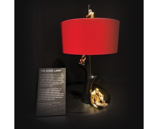 Настольная лампа Hudson Furniture The Koko Lamp, фото 1