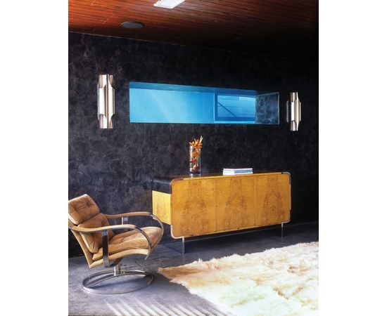 Настенный светильник Charles ORGUES Stainless Steel H. 60cm, фото 3