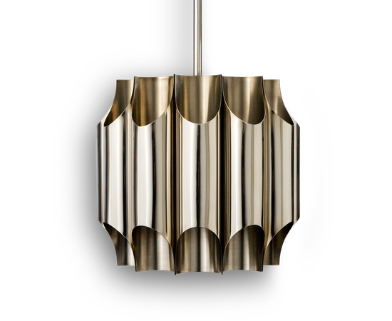 Люстра Charles ORGUES Stainless Steel 12 Pipes, фото 1