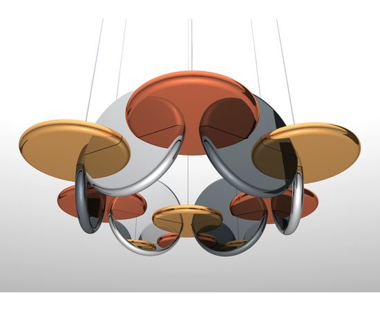 Подвесной светильник Charles DESERT ROSE, фото 3