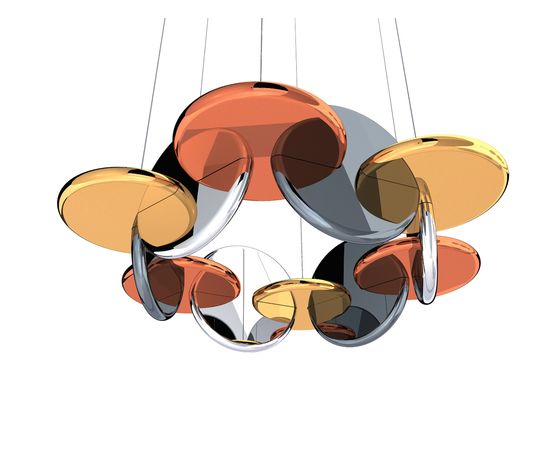 Подвесной светильник Charles DESERT ROSE, фото 4