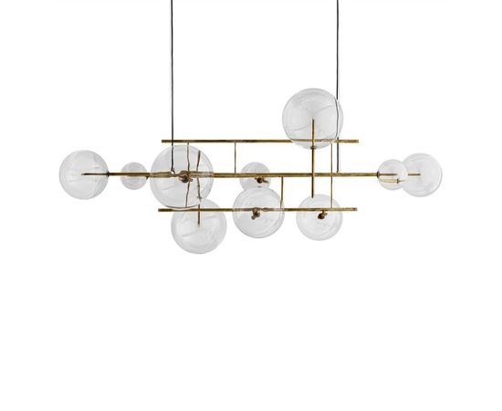 Подвесной светильник Gallotti&amp;Radice Bolle Orizzontale, фото 1