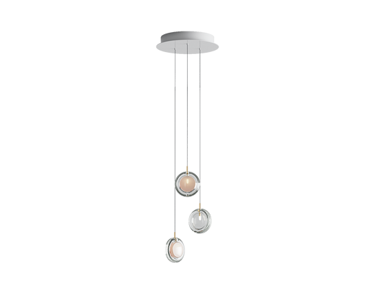 Подвесной светильник Bomma Lens chandelier / 3 pcs, фото 1