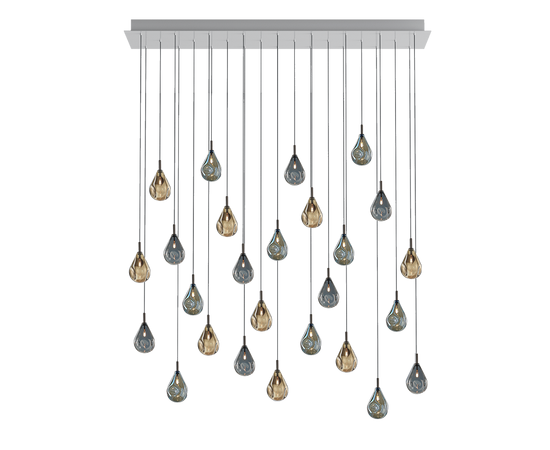 Подвесной светильник Bomma Soap mini chandelier / 26 pcs / square, фото 1