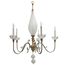 Люстра Louise Gaskill Vintage Chandelier with White Frosted Glass, фото 1