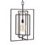 Подвесной светильник Crate and Barrel Pivot Black Caged Pendant Light, фото 1