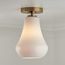 Потолочный светильник Crate and Barrel Arren Flush Mount Light with Teardrop Shade, фото 1