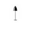 Торшер Light Years Caravaggio floor lamp black, фото 1