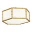 Потолочный светильник Jonathan Adler Meurice Hexagonal Flush Mount, фото 1