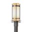 Уличный фонарь Hubbardton Forge Banded Outdoor Post Light, фото 1