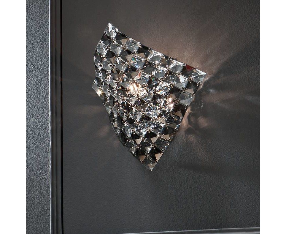 Музей кристаллов сваровски в австрии. Бра led modasvet freccia 1 900*160*110. Хрусталь стены. Из разбитого стекла. Длинные бра хрусталь.