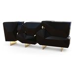 Тумба Bat eye Black Stone, фото 1