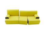 Ligne Roset ENTAILLES 3-seat settee with 2 arms, фото 1
