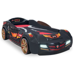 Детская кровать в виде машины CILEK Champion Racer Biturbo Carbed, фото 1