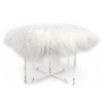 Пуф Jonathan Adler Mongolian Lamb Bench, фото 1