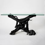Консоль James Duncan Burnt driftwood console, фото 1