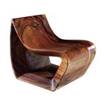 Кресло Phillips Collection Smooth Chamcha Wood Chair, фото 1