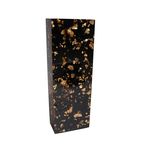 Ваза Phillips Collection Captured Gold Flake Vase, Black, SM, фото 1
