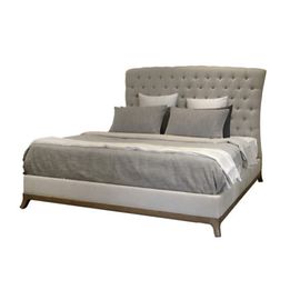 Двуспальная кровать Theodore Alexander Tyson Tufted US King Bed, фото 1