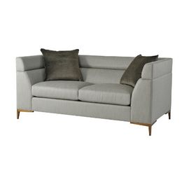 Диван Theodore Alexander Boystown Love Seat (Brushed Brass), фото 1